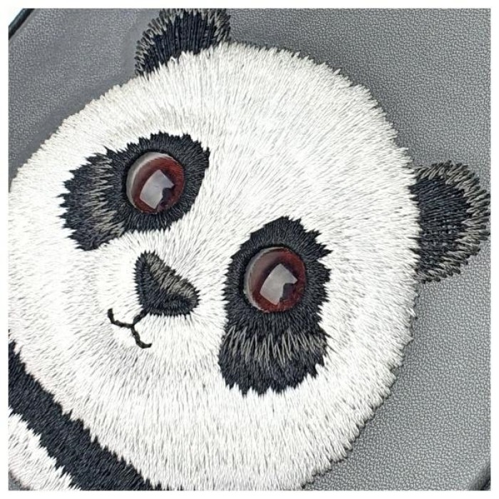 Nimmy Big Eyed Pet 2.0 Panda Phone Bag - Black