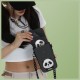 Nimmy Big Eyed Pet 2.0 Panda Phone Bag - Black