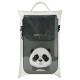 Nimmy Big Eyed Pet 2.0 Panda Phone Bag - Black