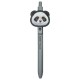 Nimmy Big Eyed Pet 2.0 Panda 2-in-1 Notebook + Pen Set - Black