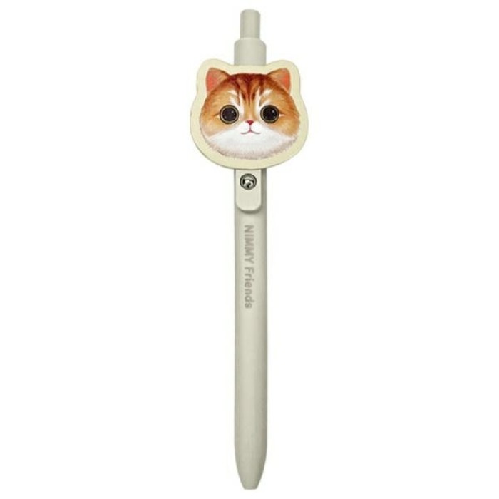 Nimmy Big Eyed Pet 2.0 Cat 2-in-1 Notebook + Pen Set - Beige
