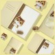 Nimmy Big Eyed Pet 2.0 Cat 2-in-1 Notebook + Pen Set - Beige
