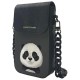 Nimmy Big Eyed Pet 2.0 Panda 3-in-1 Phone Bag + Wallet + Tracker Case - Black