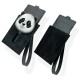 Nimmy Big Eyed Pet 2.0 Panda 3-in-1 Phone Bag + Wallet + Tracker Case - Black