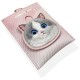 Nimmy Big Eyed Pet 2.0 Cat 3-in-1 Phone Bag + Wallet + Tracker Case - Pink