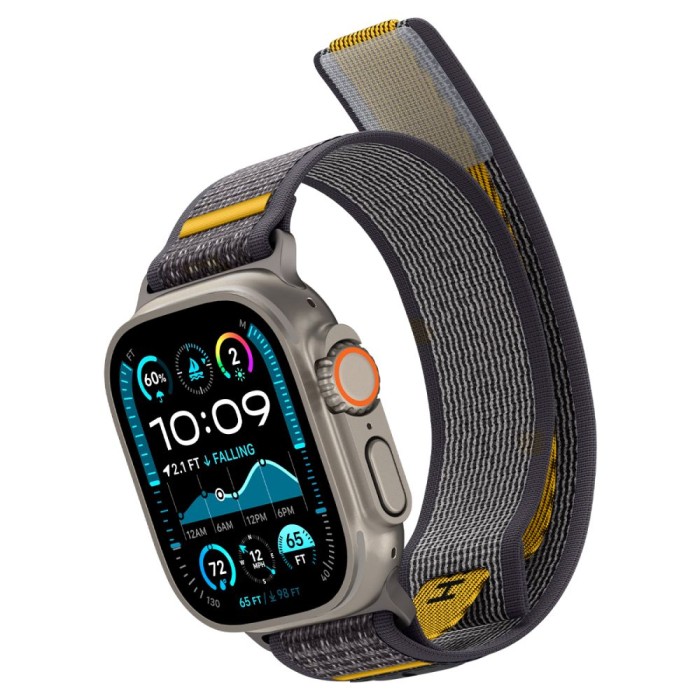Spigen Athlex Air Strap for Apple Watch 44 / 45 / 46 / 49 mm - Gray