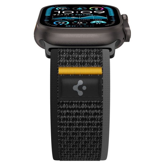 Spigen Athlex Air Strap for Apple Watch 44 / 45 / 46 / 49 mm - Black