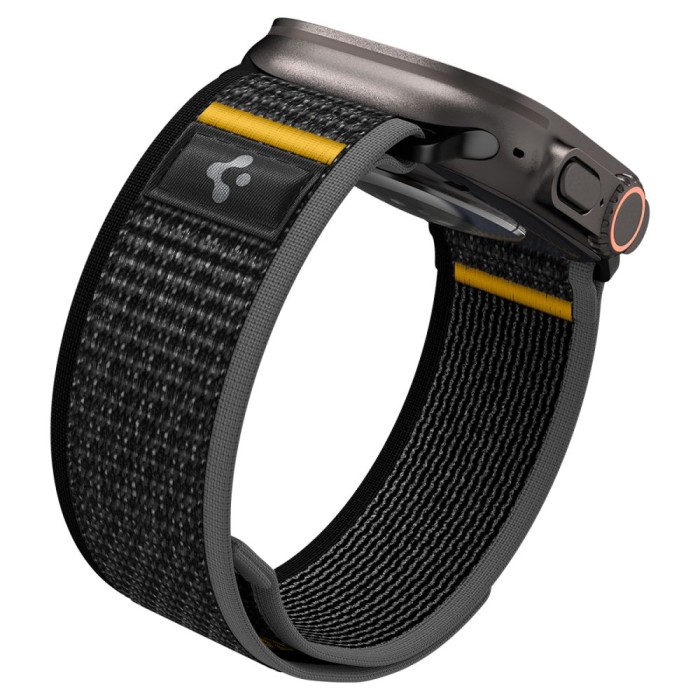 Spigen Athlex Air Strap for Apple Watch 44 / 45 / 46 / 49 mm - Black