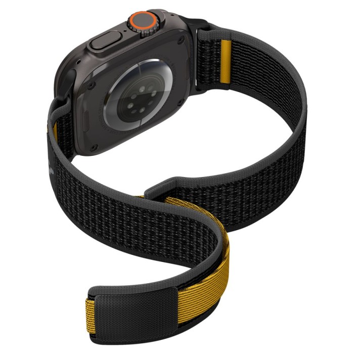 Spigen Athlex Air Strap for Apple Watch 44 / 45 / 46 / 49 mm - Black
