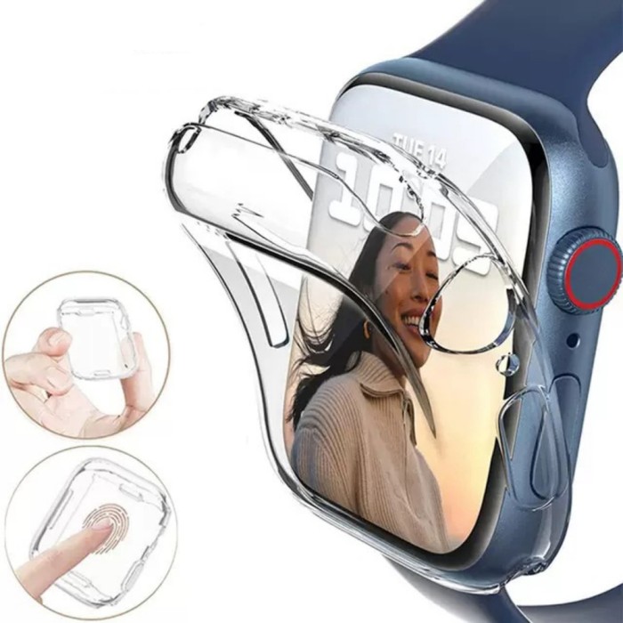 Ultra Clear Watch Case for Apple Watch 49mm (Ultra 1/2/3) - Clear