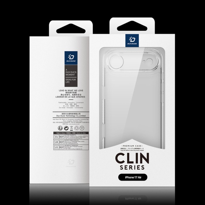 Dux Ducis Clin Case for iPhone Air - Transparent
