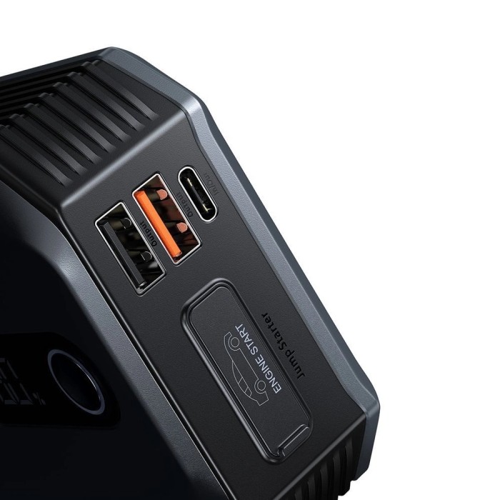 Baseus powerbank Power Starter Jump Starter starting device booster 20000mAh 12V (2000A / 1000A) + crocodile clip cables black (CGNL020001)