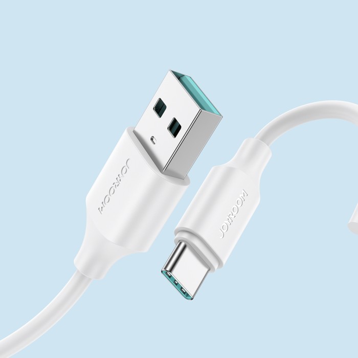 Joyroom Long-Lasting Series A9 USB-A / USB-C 3A cable 1m - white