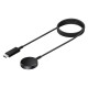 Samsung fast wireless charger for Samsung Galaxy Watch 3/4/5, Galaxy Active / Active 2 smartwatches black (EP-OR900BBEGWW)