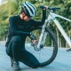 Rockbros 10110004001 bicycle helmet, size L - white and black