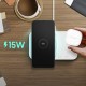 Samsung Wireless Charger Duo EP-P5400BWEGEU inductive charger 15W - white