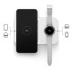 Samsung Wireless Charger Duo EP-P5400BWEGEU inductive charger 15W - white