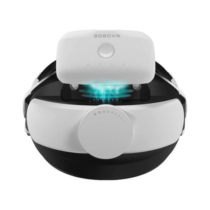 BoboVR B2 external battery for BoboVR M2 PRO / M3 PRO headbands with a capacity of 5200 mAh - white