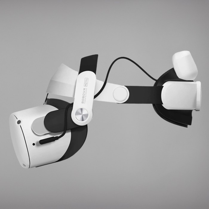BoboVR B2 external battery for BoboVR M2 PRO / M3 PRO headbands with a capacity of 5200 mAh - white