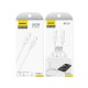 Dudao L4C USB-C / USB-C 30W Cable 1.2m - White