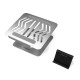 Wozinsky WRS-CPY84SS Aluminum Laptop and Tablet Stand + Free Smartphone Stand - Silver