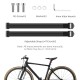 Rockbros 33210010001 front bicycle shelf for bicycle fork - black