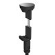 Selfie stick Wozinsky WRZP1 with automatically extendable legs, tripod function, 1.7m - black
