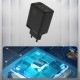 Dudao A29 65W GaN Wall Charger 2 x USB-C + 1 x USB-A - Black