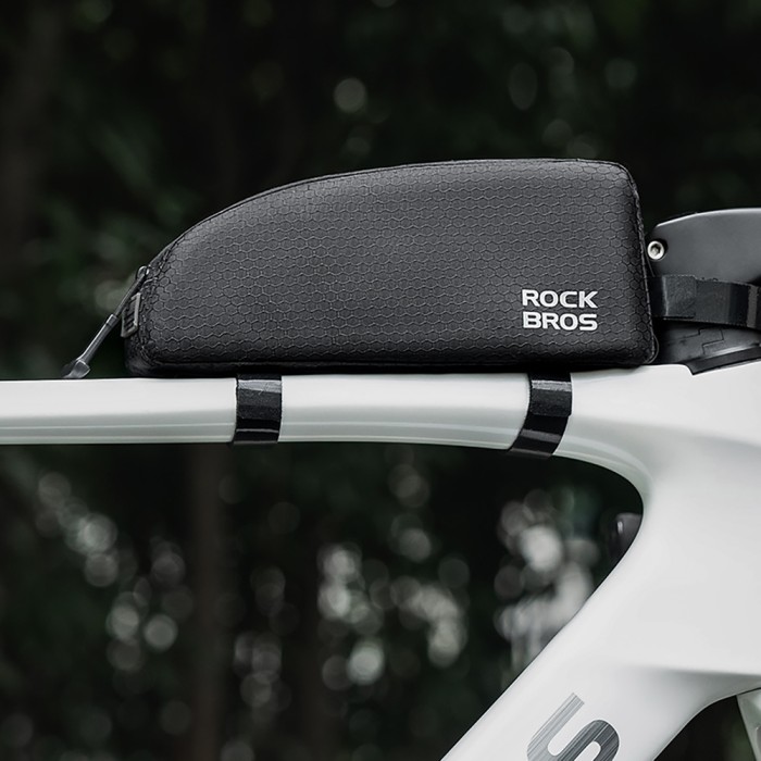 Rockbros Top Tube Frame Bag 0.9l - Black