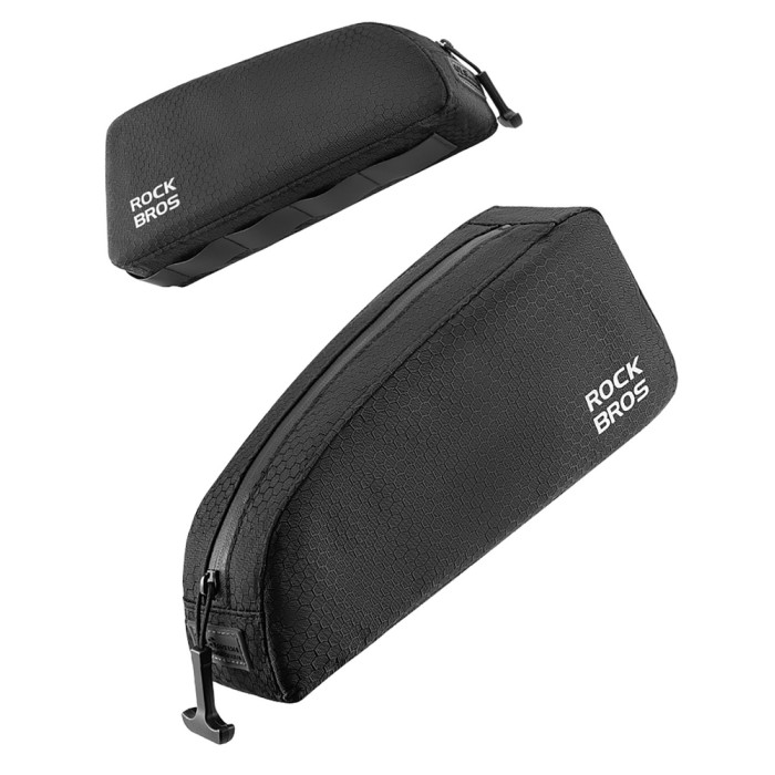 Rockbros Top Tube Frame Bag 0.9l - Black