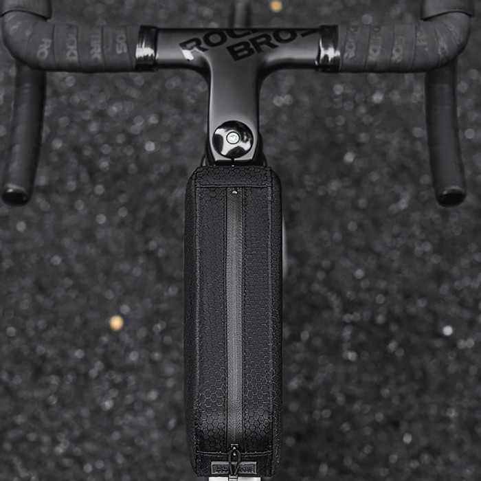 Rockbros Top Tube Frame Bag 0.9l - Black