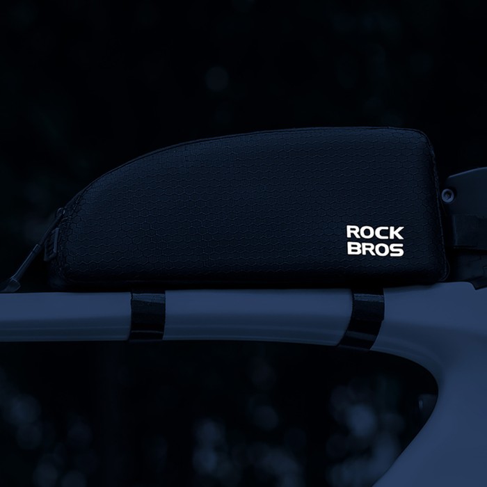 Rockbros Top Tube Frame Bag 0.9l - Black