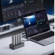 Orico IT48N-C 4-Disk Docking Station with M.2 NVME Clone Function - Gray