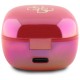 Guess Bluetooth headphones GUTWSJ144ESF TWS + docking station fuchsia/fuschia Iridescent 4G Printed Logo