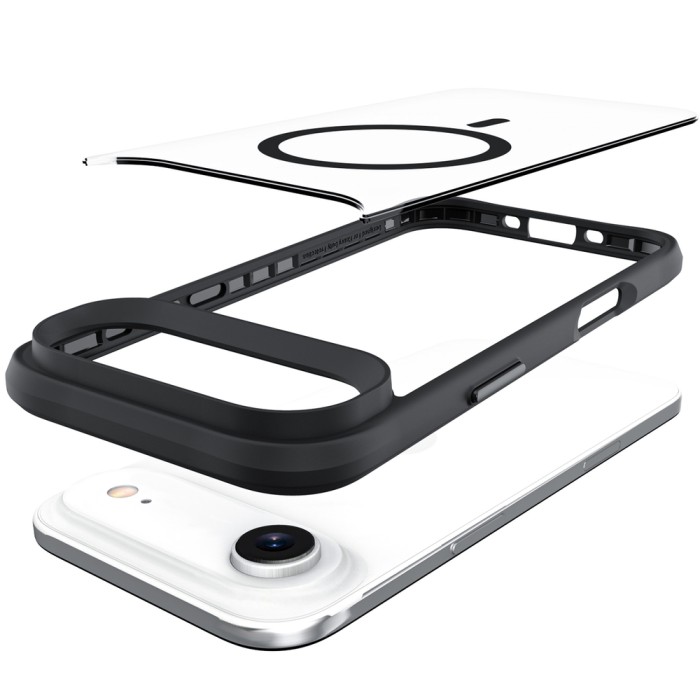 3mk Satin Armor MagCase for iPhone Air - White