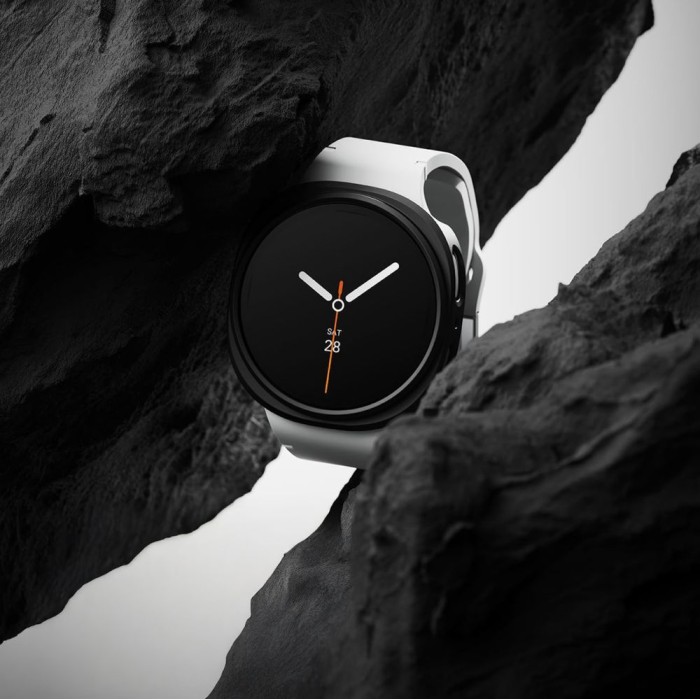 Ringke Slim 2-pack Case for Samsung Galaxy Watch 8 44mm - Transparent-Matte Black