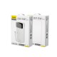 Dudao K15Pro Power Bank 20000mAh 22.5W PD USB-C / USB-A / Built-in Lightning and USB-C Cables - White