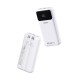 Dudao K15Pro Power Bank 20000mAh 22.5W PD USB-C / USB-A / Built-in Lightning and USB-C Cables - White