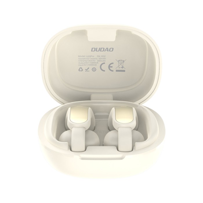 Dudao U20 Pro TWS Bluetooth Wireless Headphones - White