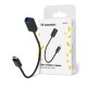 Wozinsky WOTGY1S USB-C 3.0 (male) - USB-A 3.0 (female) OTG Adapter - Black