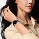 Tech-Protect Nylon Stripe Strap for Samsung Galaxy Watch 40/44/46 mm - Black and Orange