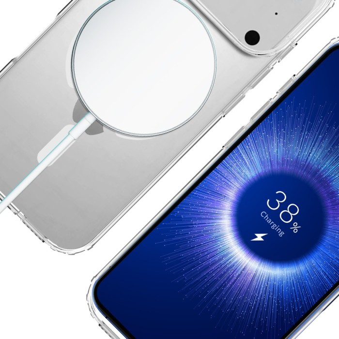 3mk Armor MagCase for iPhone 17 Pro - Transparent