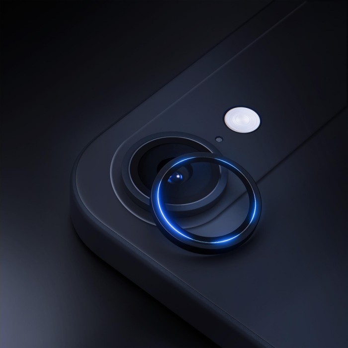 3mk Lens Protection Pro Tempered Glass for iPhone Air - Black