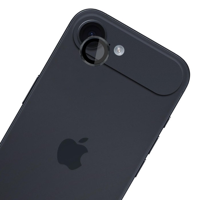 3mk Lens Protection Pro Tempered Glass for iPhone Air - Black