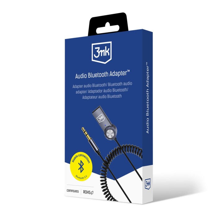 3mk Audio Bluetooth Adapter™ Bluetooth 5.4 transmitter with microphone