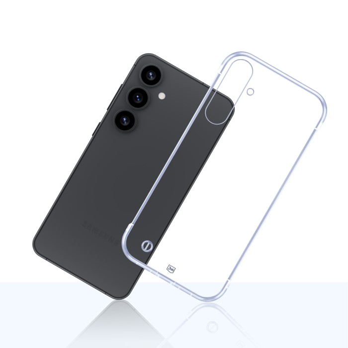 3mk Just20g Clear Case for Samsung Galaxy S25 - transparent