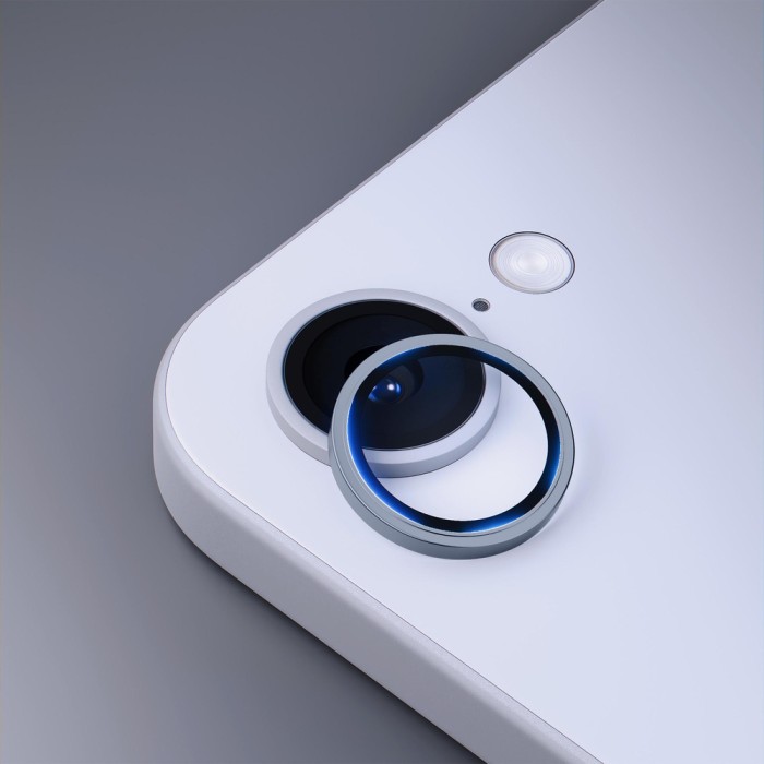 3mk Lens Protection Pro Tempered Glass for iPhone 16e - Blue