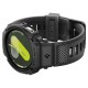 Spigen Rugged Armor Pro Strap for Samsung Galaxy Watch 8 44mm - Matte Black