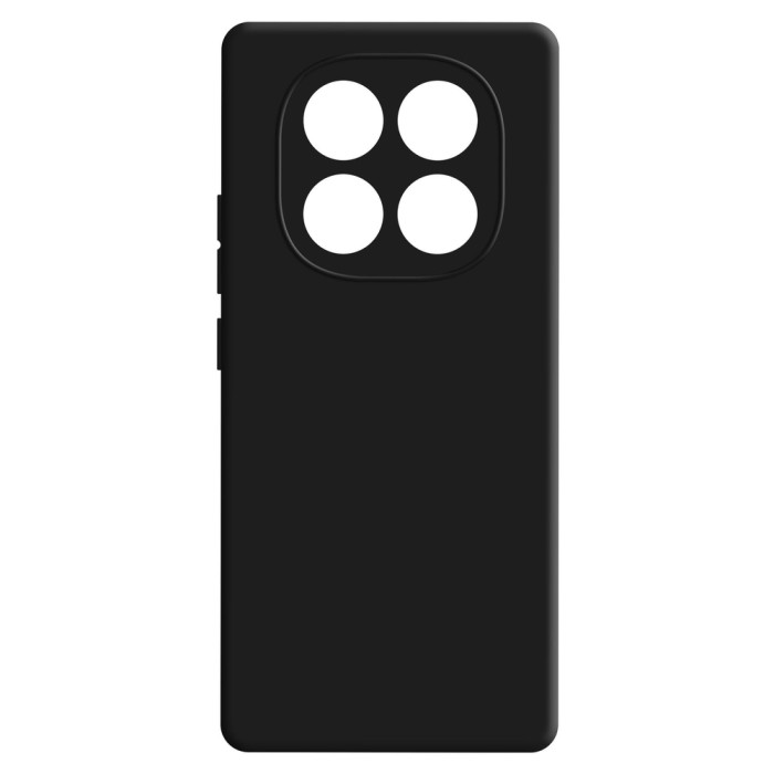 3mk Matt Case Pro case for Xiaomi Redmi Note 14 Pro 4G - matte black