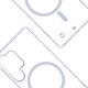 3mk Just20g MagCase for Samsung Galaxy S25 Ultra - Transparent